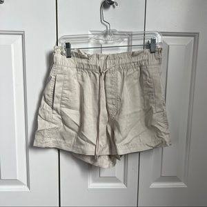 NWT LOFT Pull On Shorts - Petite Medium, Khaki